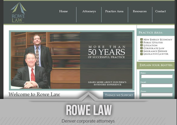 Website for Law Firm